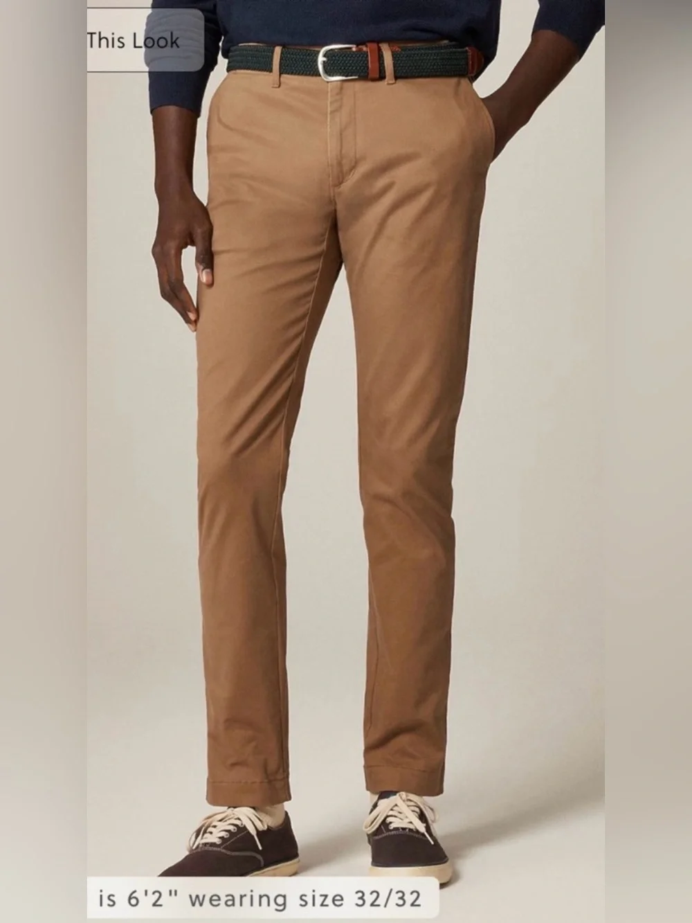 J.Crew New Slim Fit Stretch Chino
